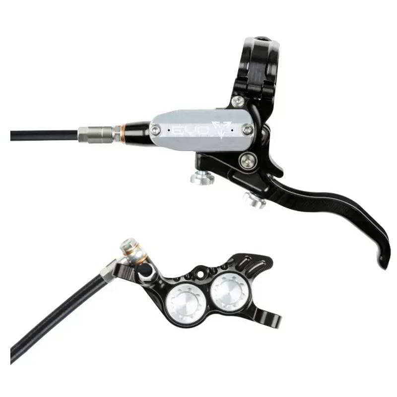 Amazon.com : Hope Tech 4 Evo GR4 Right/Rear 74mm Disc Brake - Four